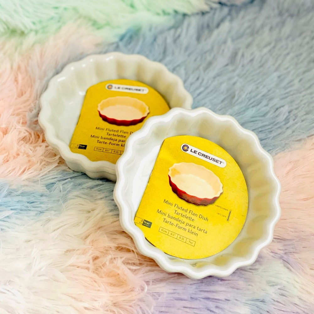 LE CREUSET Fluted flan Pie Tart Dish